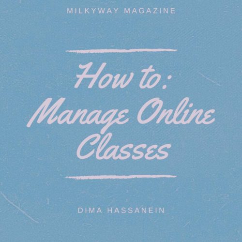 How to: Manage Online Classes